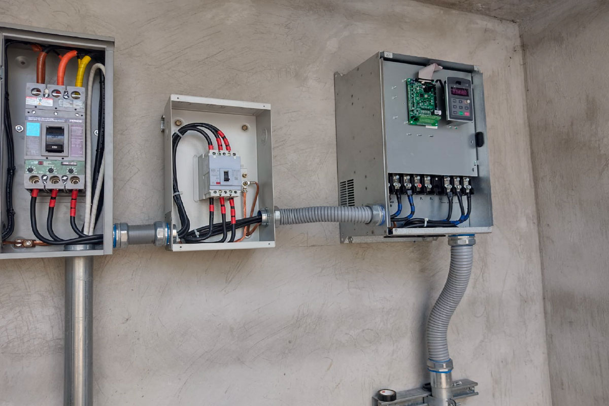 Electrificación subterránea para acometida eléctrica en media tensión para invernaderos
