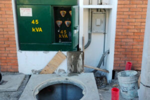 Subestación Tipo Pedestal Radial 45 KVA mexico ingenieria