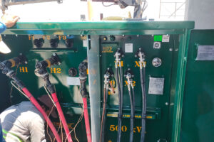 Construcción de Subestación tipo pedestal radial